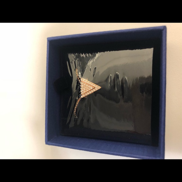 Swarovski Jewelry - New in Box , Swarovski rose gold necklace.